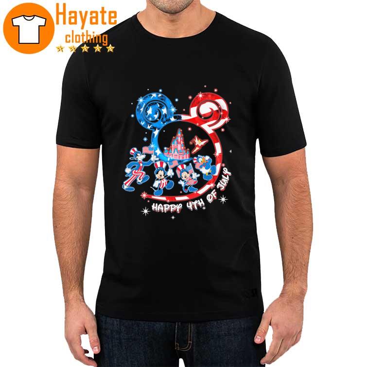 Mickey Mouse America Happy 4th of July shirt