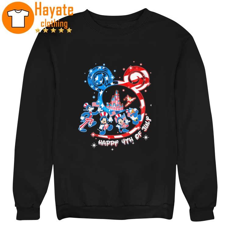 Mickey Mouse America Happy 4th of July sweater