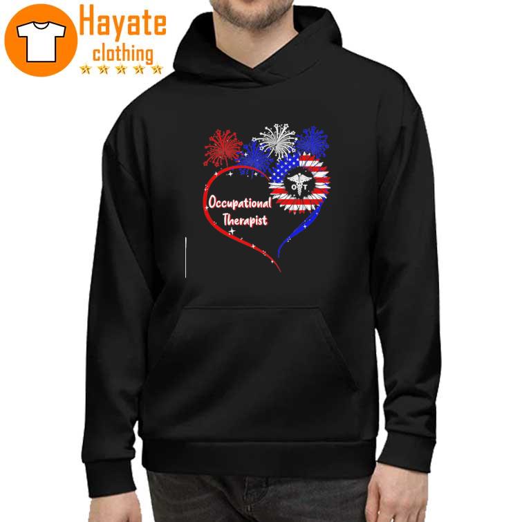 Occupational therapist happy 4th of July hoddie