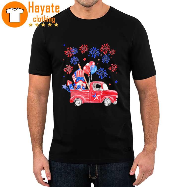 The Gnome and Car happy 4th of July shirt