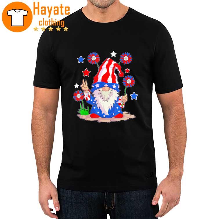 The Gnome happy 4th of July shirt