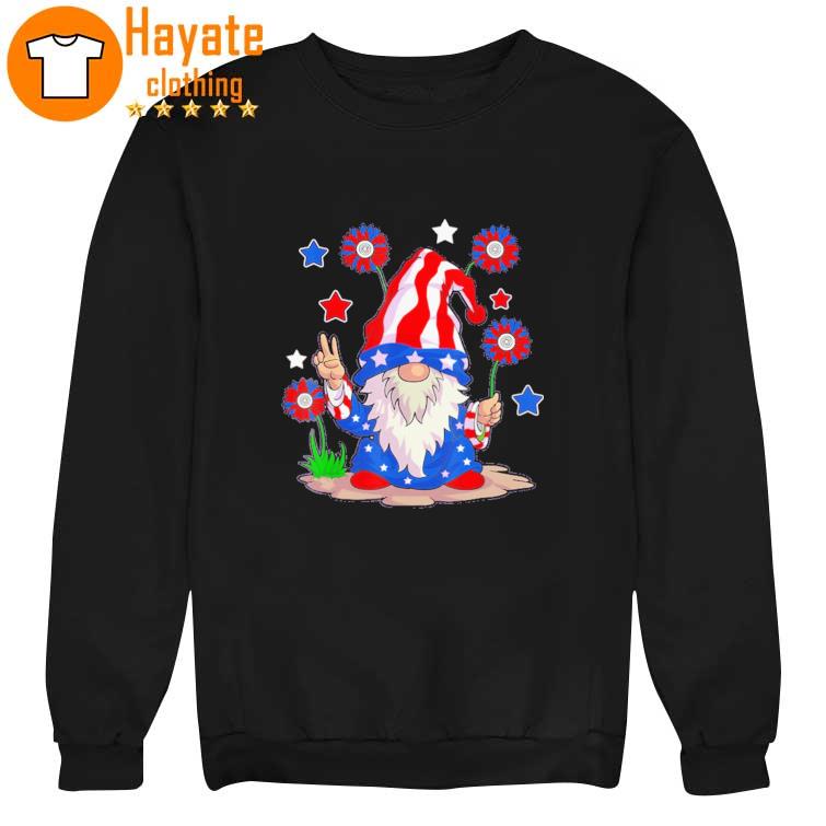 The Gnome happy 4th of July sweater