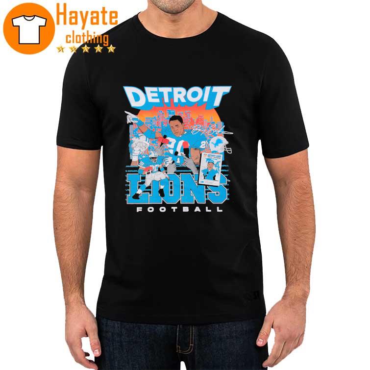 Detroit Lions Barry Sanders SMPLFD signature shirt