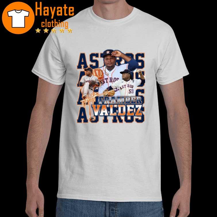 Houston Astros Baseball Framber Valdez World Series 2022 signature shirt