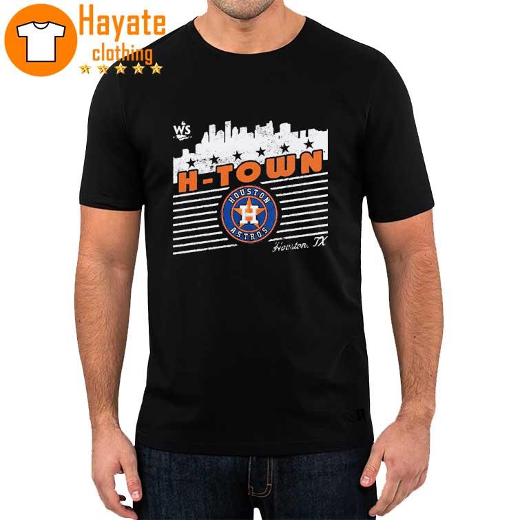 Houston Astros Majestic Threads 2022 World Series Local Lines shirt