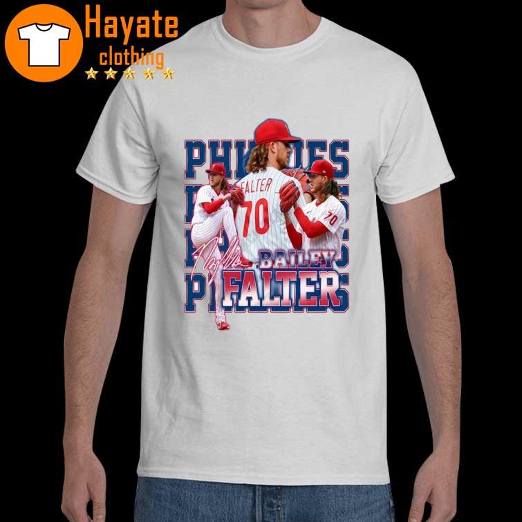 Philadelphia Phillies Bailey Falter National League 2022 signature shirt