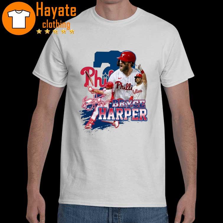 Philadelphia Phillies Bryce Harper National League 2022 signature shirt