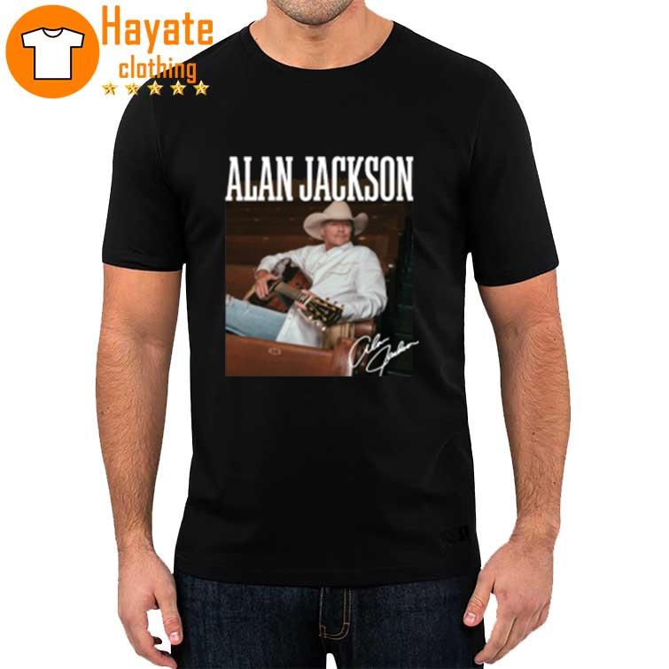 Alan Jackson Alan Jackson Face signature Shirt