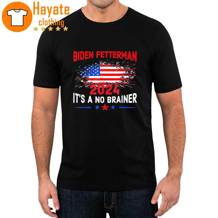 Biden Fetterman 2024 American Flag Shirt