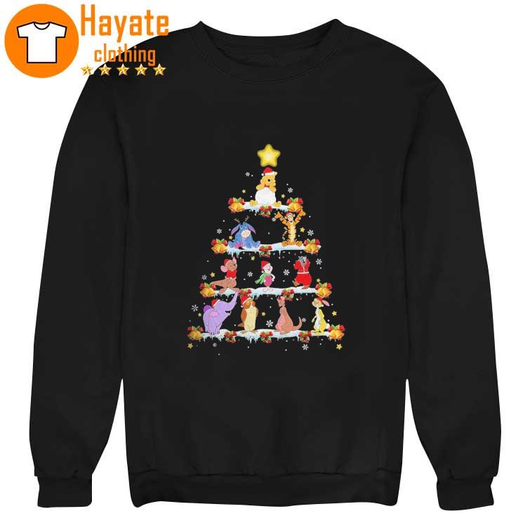 Disney Winnie The Pooh Christmas Tree Shirt sweater