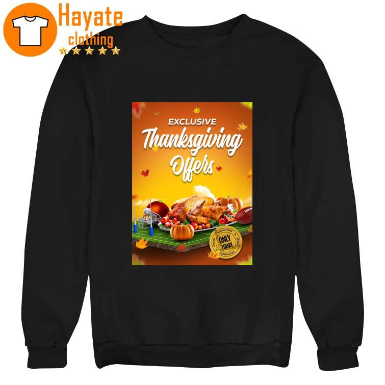 Exclusive Thanksgiving Offers sweater
