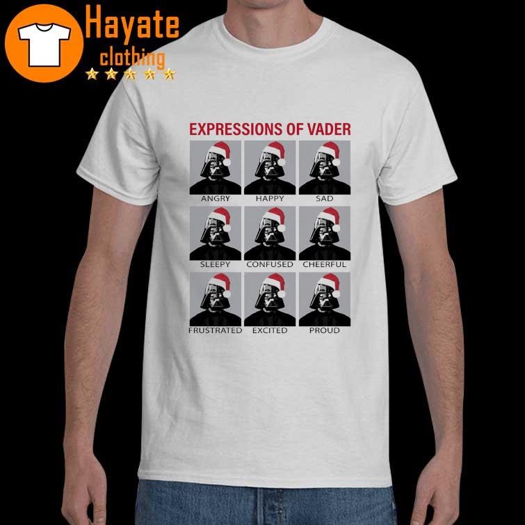 Expressions of Vader Christmas 2022 shirt
