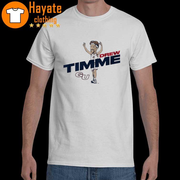 Gonzaga Basketball Drew Timme Caricature T-Shirt