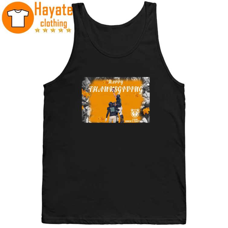 Happy Thanksgiving From Rocky Football 2022 tank top