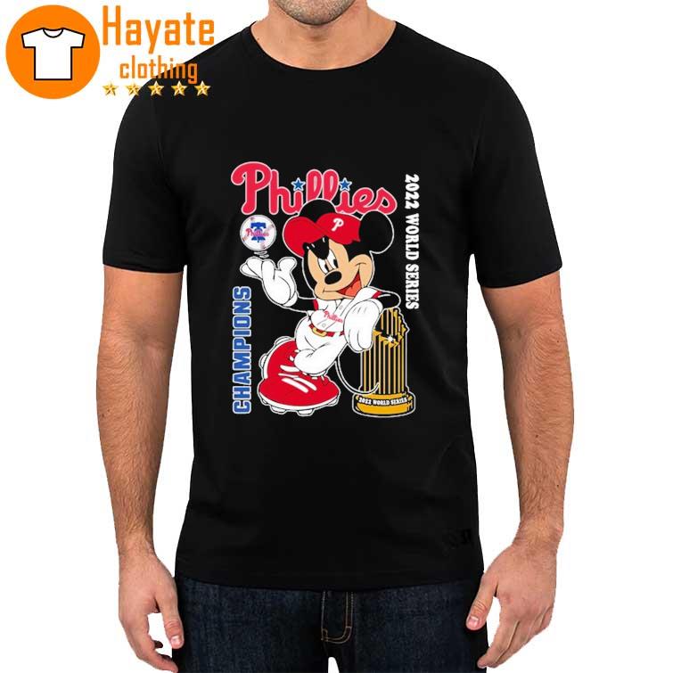 Mickey Mouse Philadelphia Phillies 2022 World Series Champions shirt