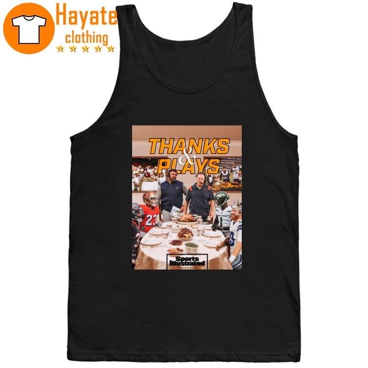 NFL Team thanks and players Thanksgiving 2022 tank top