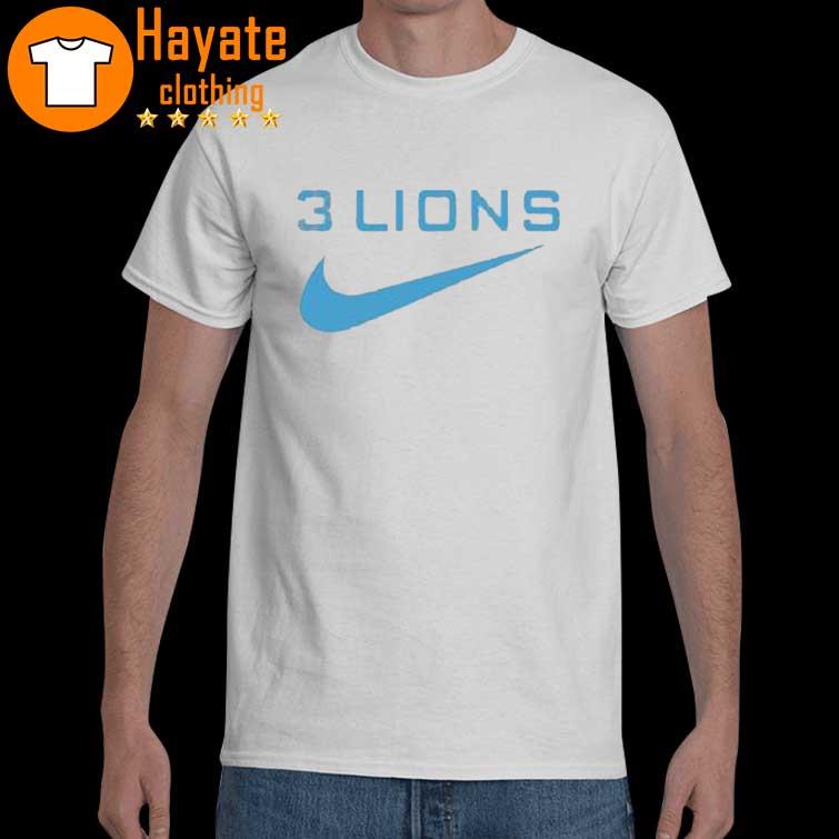 Appropriate gallery Personal Nike 3 Lions shirt, hoodie, sweater, long sleeve and tank top