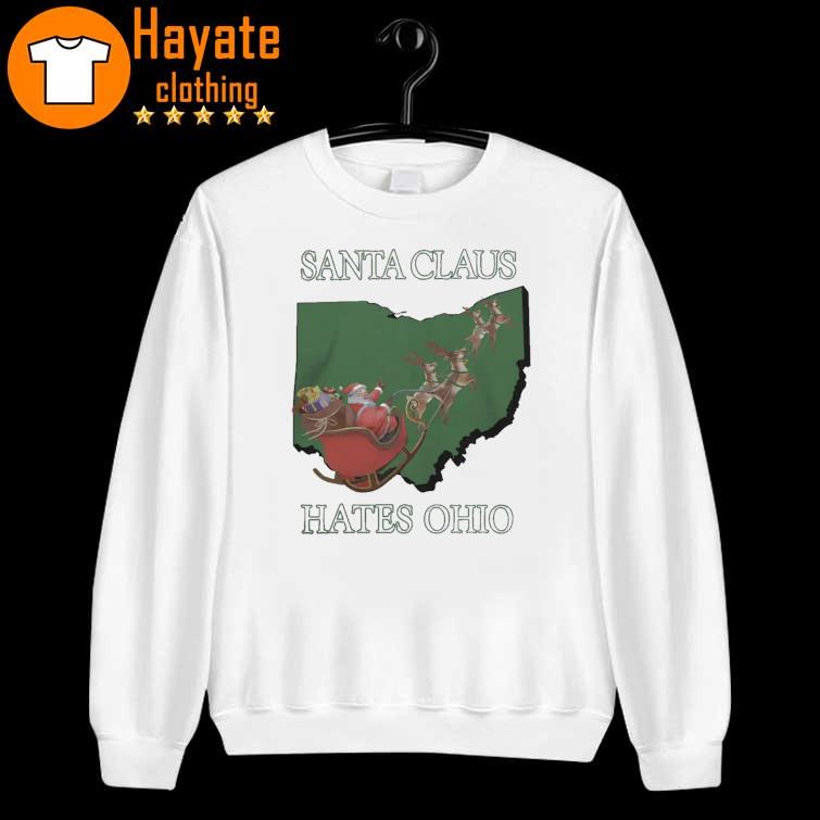 Official Santa Claus Hates Ohio Christmas sweater