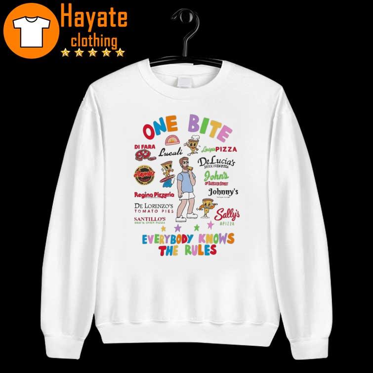 One Bite everybody Know the Rules sweater