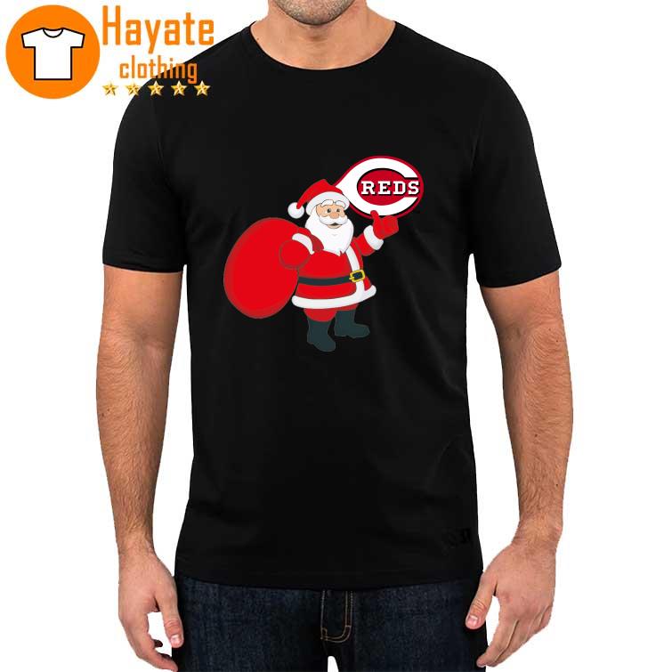 Santa Claus Cincinnati Reds MLB Christmas 2022 shirt
