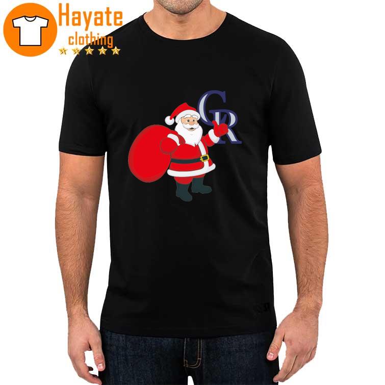 Santa Claus Colorado Rockies MLB Christmas 2022 shirt
