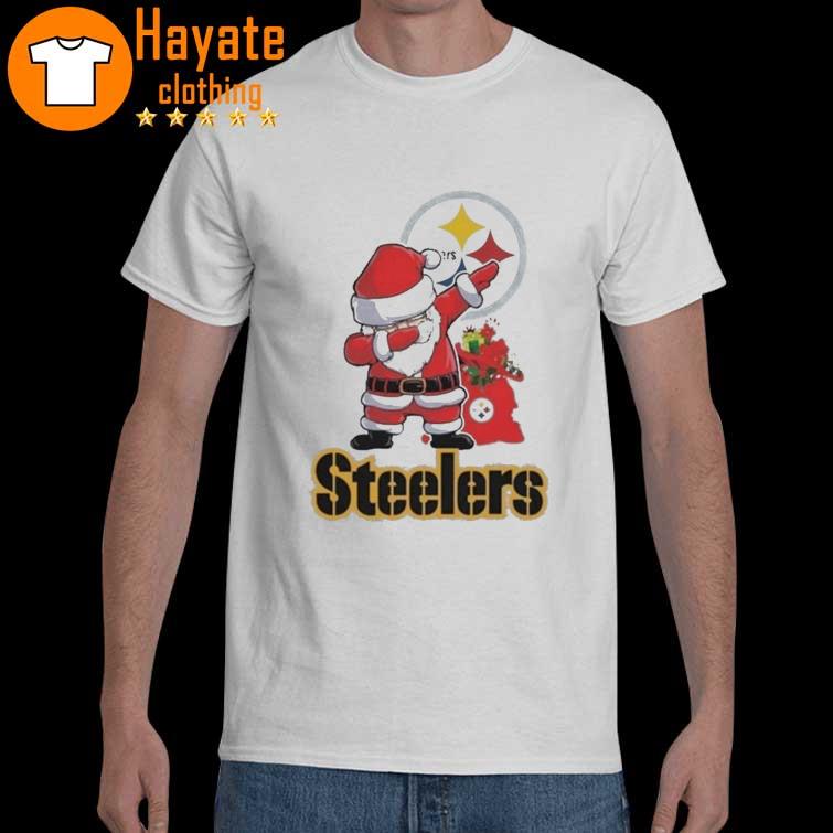 Santa Claus Dabbing Pittsburgh Steelers NFL Christmas 2022 shirt