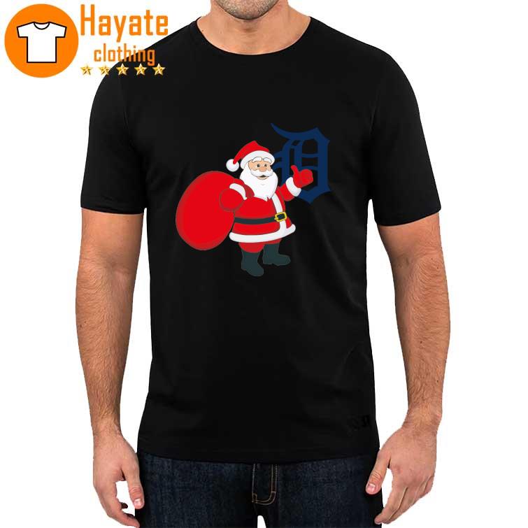 Santa Claus Detroit Tigers MLB Christmas 2022 shirt