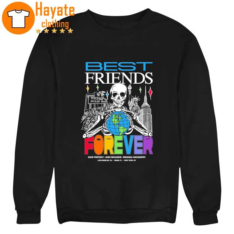 Skeleton Best Friends Forever Dave Portnoy sweater