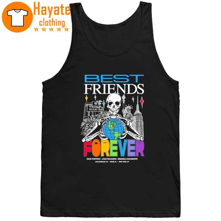 Skeleton Best Friends Forever Dave Portnoy tank top