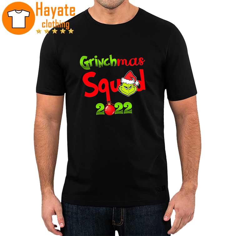 The Santa Hat Grinch Grinchmas Squad 2022 shirt