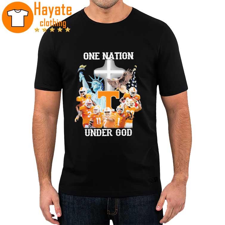 Top Tennessee Volunteers One nation Under god 2022 shirt