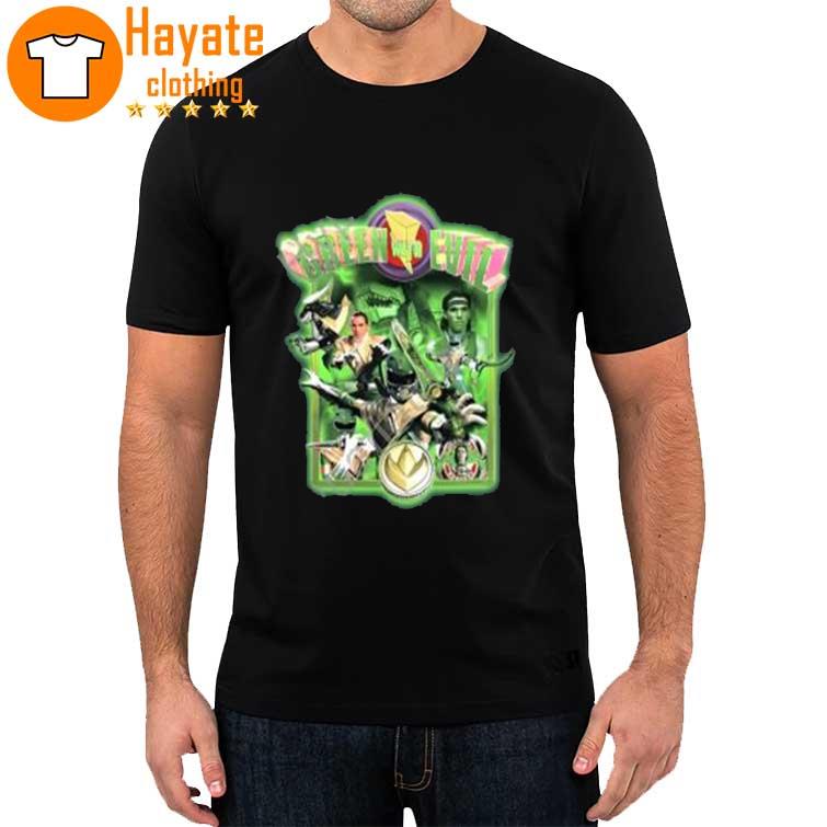 Tycun Green With Evil Mighty Morphin Power Rangers shirt