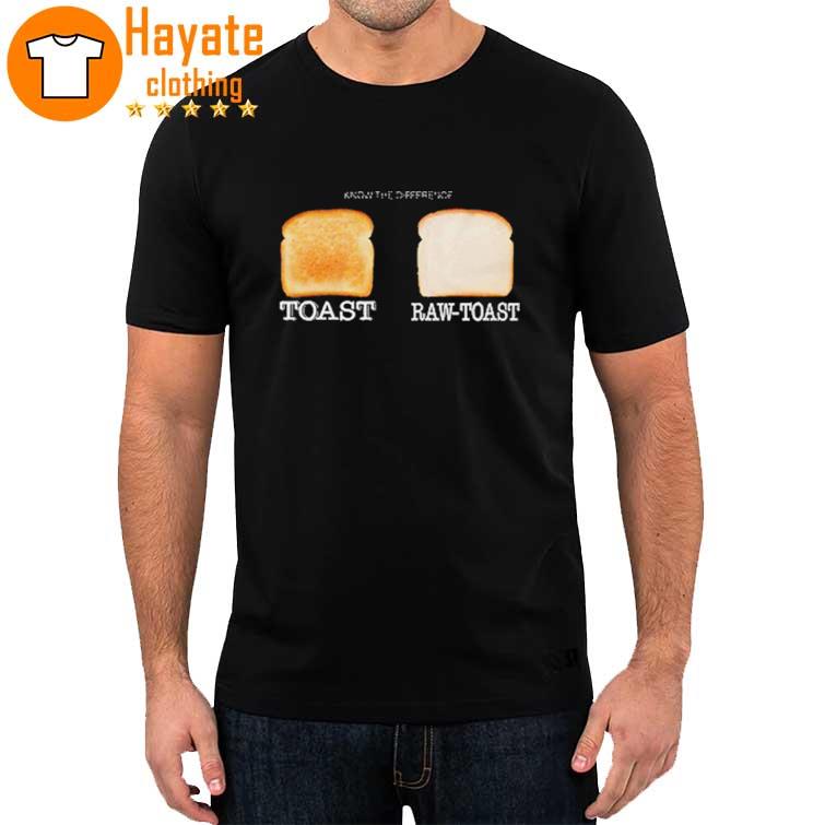 Tylertube Know The Difference Toast Raw-Toast Shirt