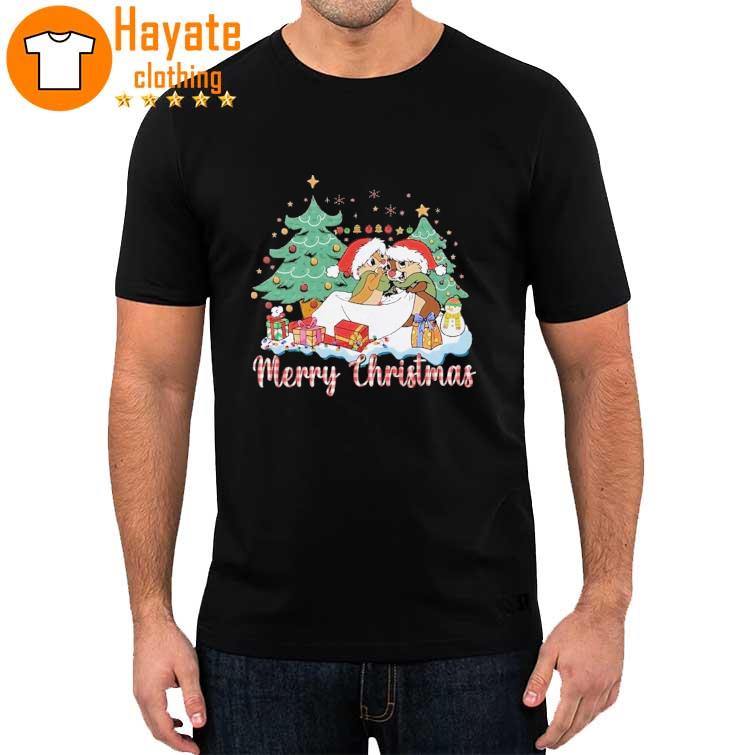 Vintage Chip And Dale Disney Christmas 2022 Shirt