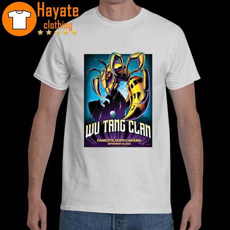 Wu Tang Clan Charlotte September 18 2022 Shirt