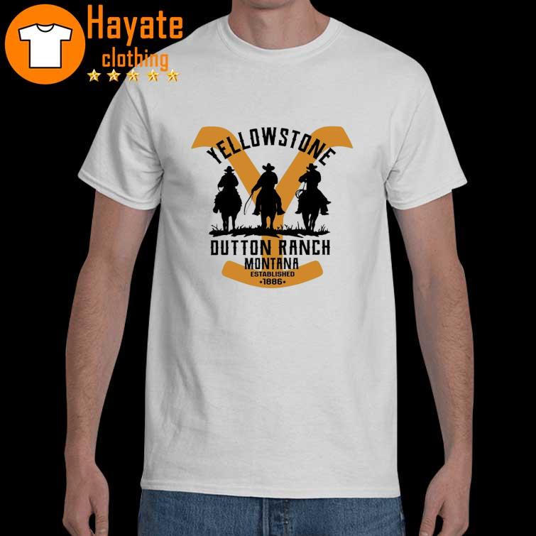 Yellowstone Dutton Ranch Montana established 1886 shirt