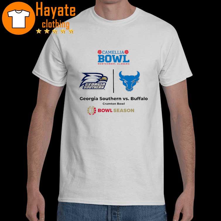 Camellia Bowl Georgia Southern vs Buffalo Cramton Bowl season shirt