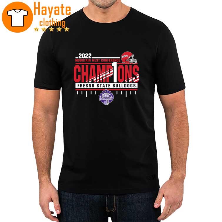 Fresno State Bulldogs 2022 Mountain West Conference Champions Shirt