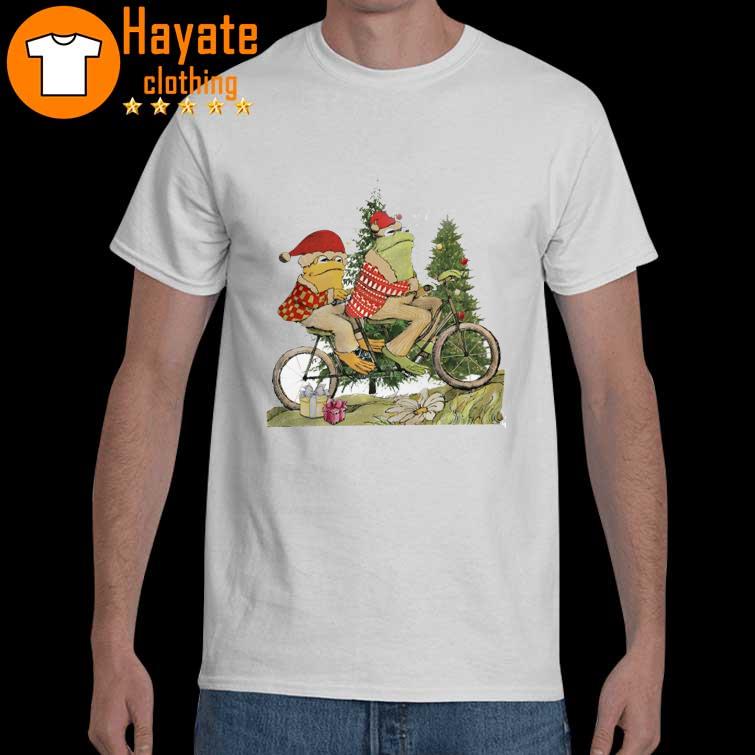 Frog Santa Hat And Toad Christmas shirt