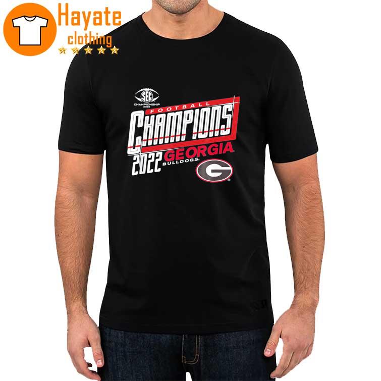 Georgia Bulldogs SEC Champs 2022 Locker Room T-Shirt
