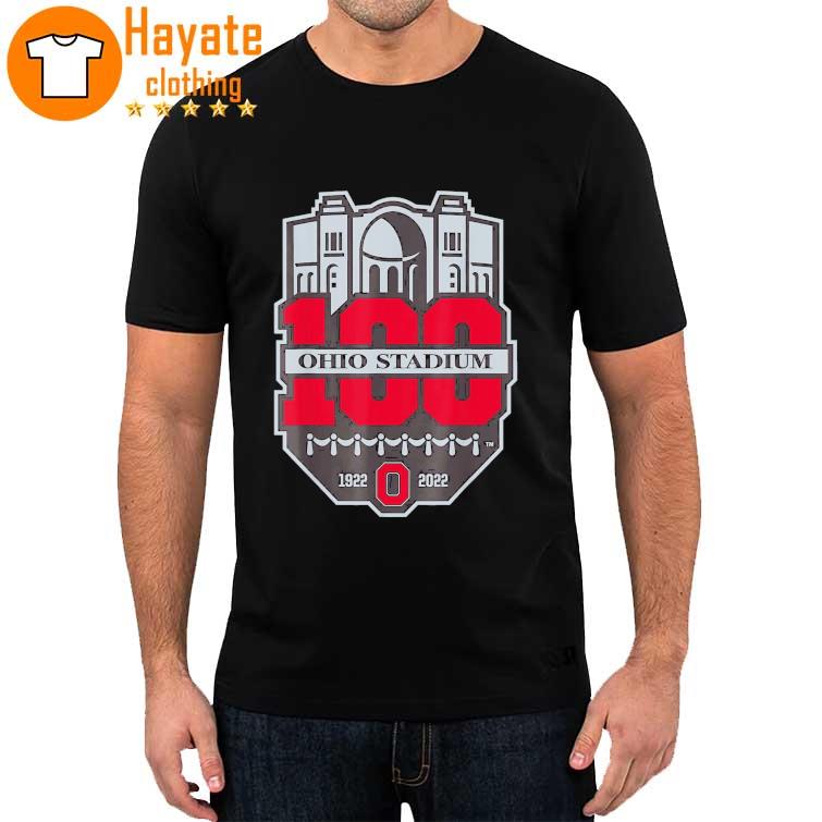Ohio State 100 Years Of Football Logo T-Shirt