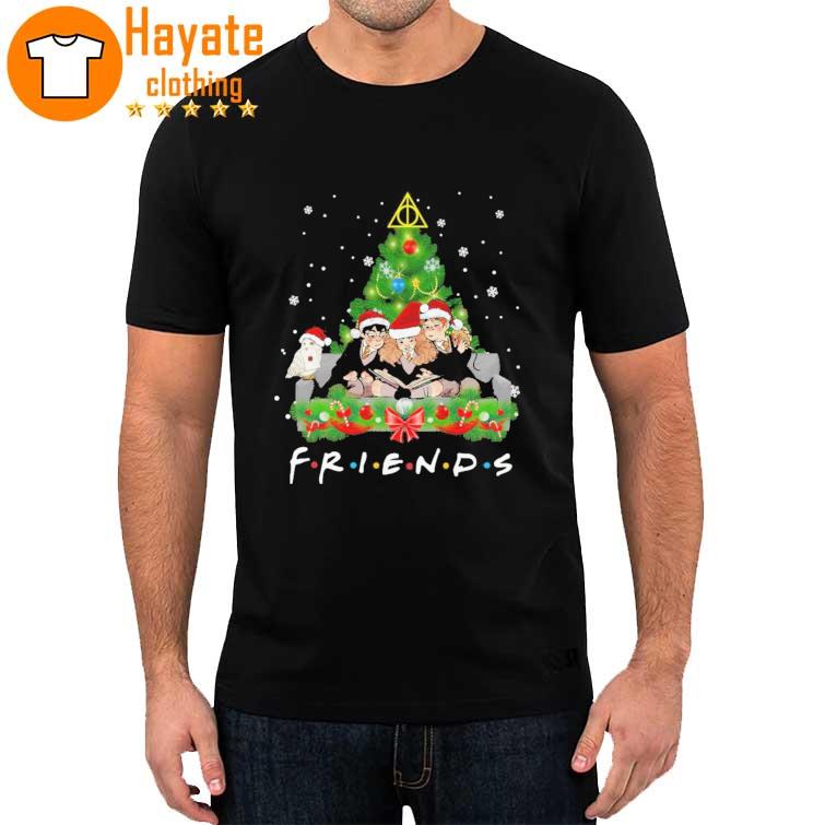 Santa Hat Harry Potter Friends Christmas Tree 2022 shirt