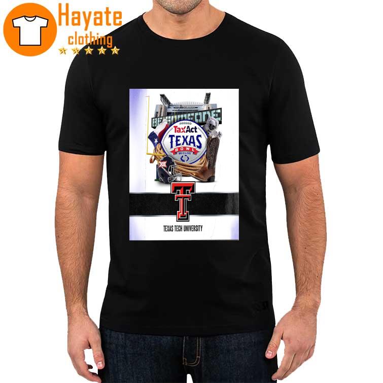 Texas Tech Football In TaxAct Texas Bowl BIG 12 Vs SEC Home Decor shirt