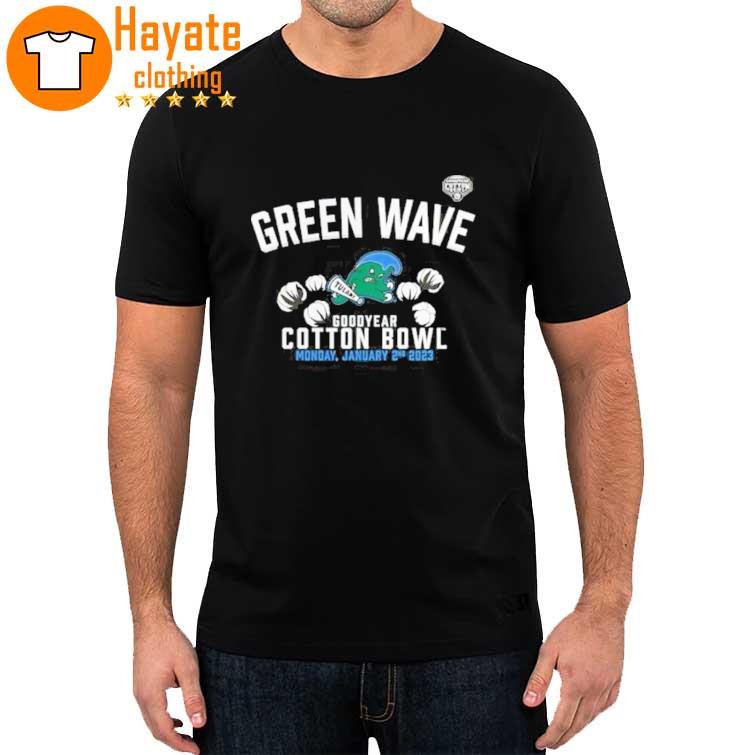 Tulane Green Wave 2023 Cotton Bowl Gameday Stadium shirt