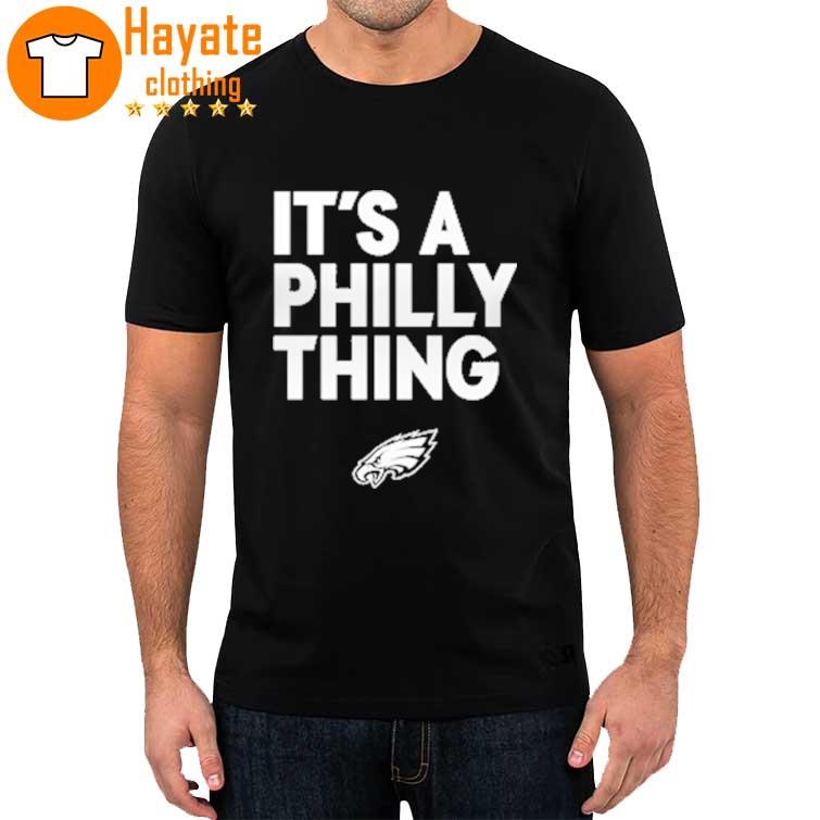 Women's Philadelphia Eagles New Era Black It's A Philly Thing 2023 shirt