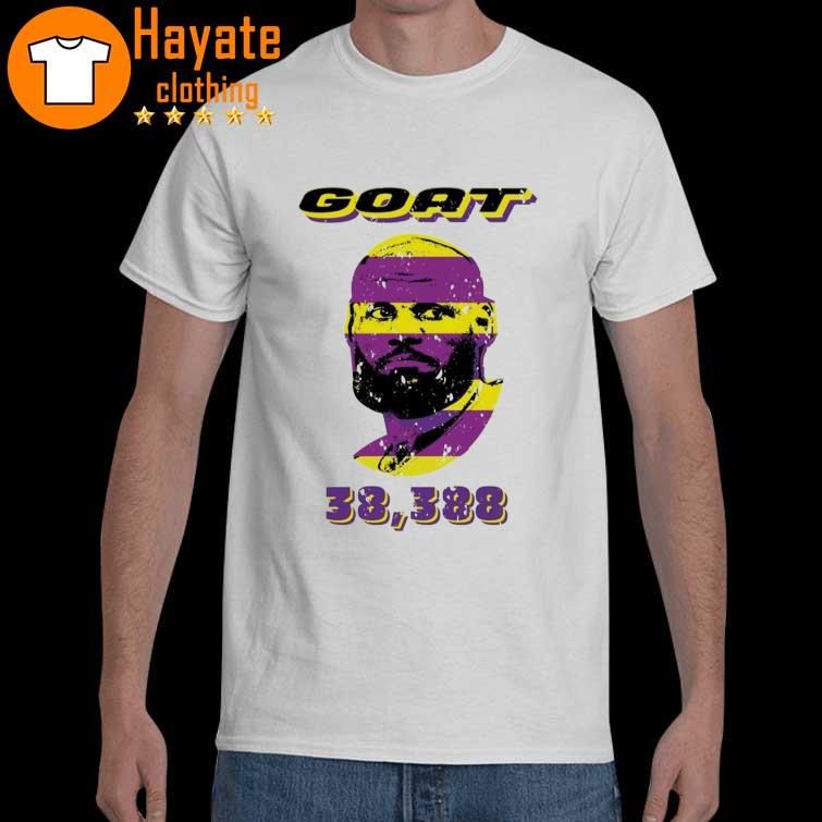 King LeBron James Goat 38,388 shirt