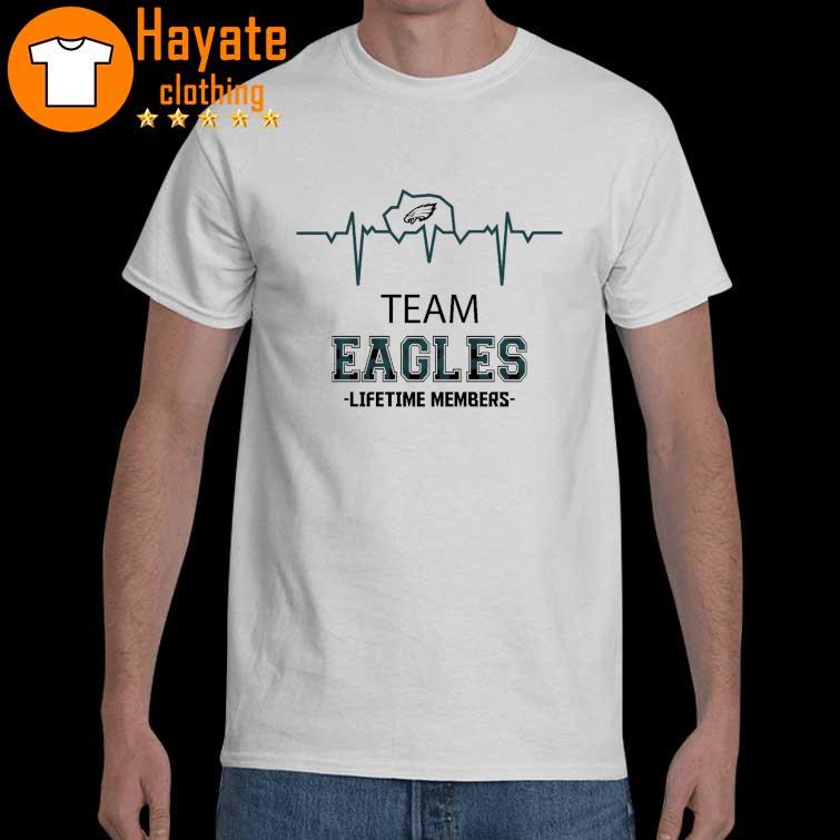 Philadelphia Eagles Team Eagles Lifetime Members shirt