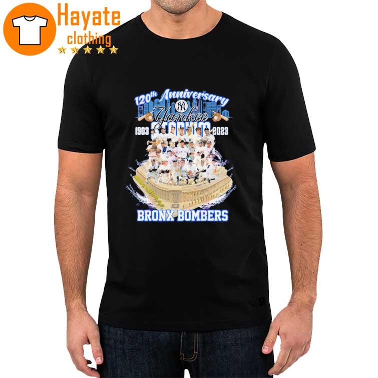120Th Anniversary Yankee Stadium 1903-2023 Bronx Bombers shirt