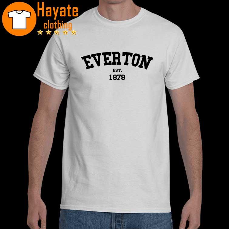 Everton est 1878 shirt