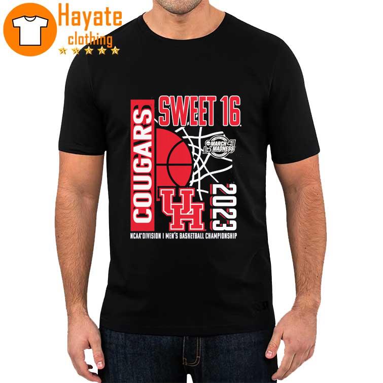 Houston Cougars Branded 2023 NCAA Men's Basketball Tournament March Madness Sweet 16 T-Shirt